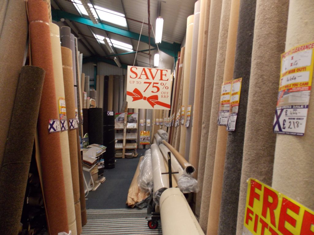 Showroom / Contact us Clitheroe Carpet Warehouse